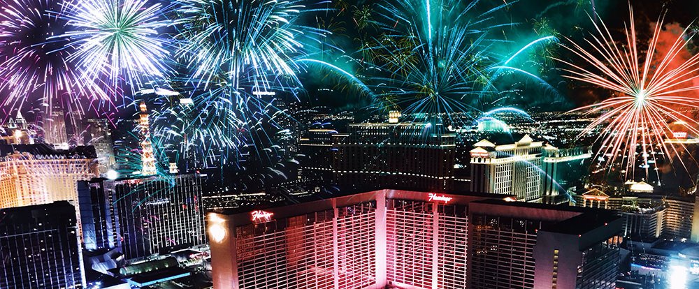 Fireworks in Las Vegas